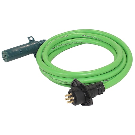 Phillips Cable Assy, Abs Elect, Straight Lectraflex, Sta-Dry Qcms2, 15 Ft Qcms2 W/ Qcp 30-2075